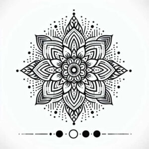wavy-lines – tattoo design ideas free ai generated – mandala-grid – for-biceps – Gallery: mandalas-and-similar-inkby-ai