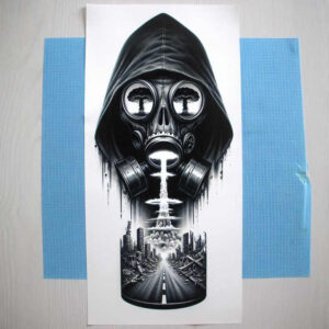masks tattoo design ideas clear lines protective embodying courage