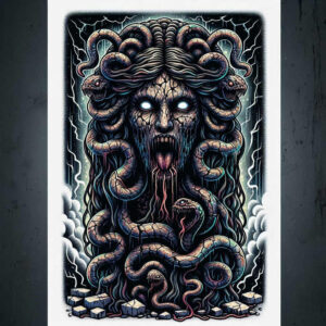 medusa-gaze – tattoo design ideas free ai generated – twisted – for-spine – Gallery: medusa-inkby-ai