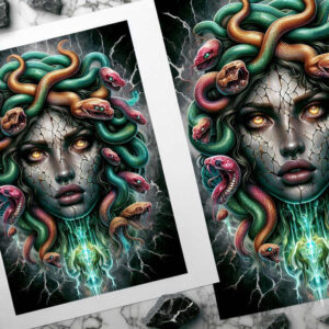 medusa-design-surrealism-unreal-for-wrist-side – tattoo design ideas free ai generated – Gallery: medusa-inkby-ai