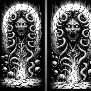 medusa tattoo design ideas Realim light and shadow play gorgon shows resilience