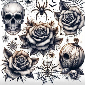 mini-ink – tattoo design ideas free ai generated – mandala – for-behind-ear – Gallery: minimalistic-inkby-ai
