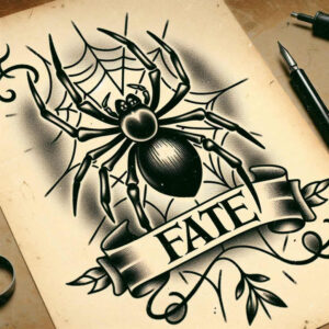 modest – tattoo design ideas free ai generated – balance – for-nape – Gallery: minimalistic-inkby-ai