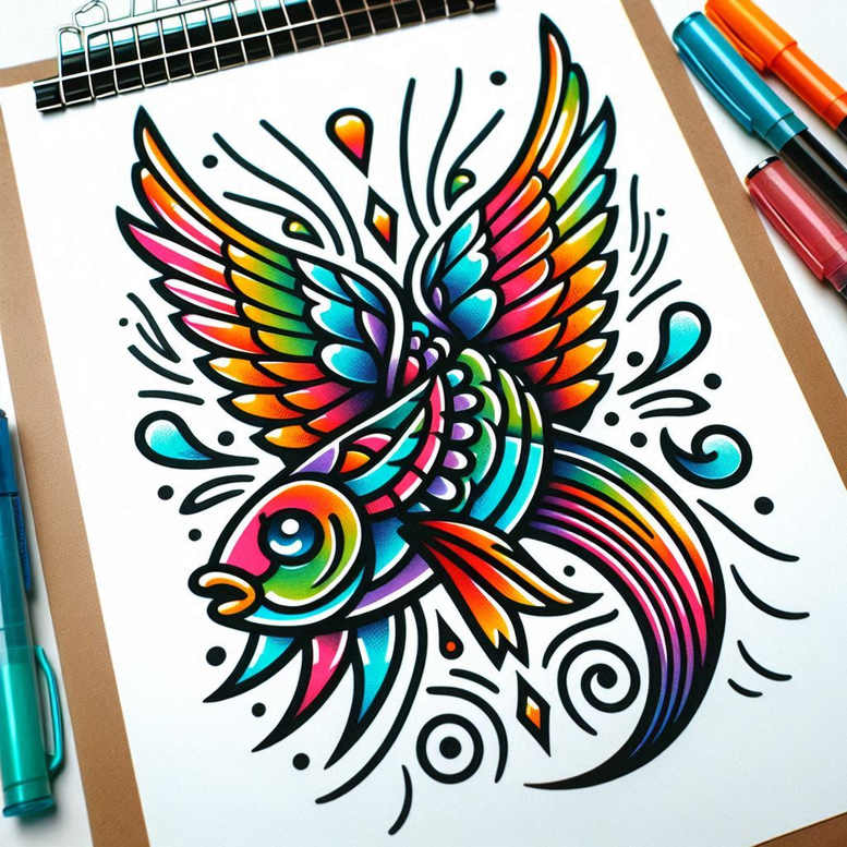 no-fill – tattoo design ideas free ai generated – geometric-lace – for-upper-arm – Gallery: minimalistic-inkby-ai