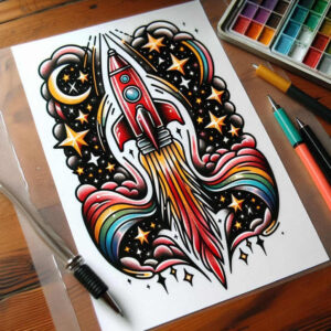single-line – tattoo design ideas free ai generated – centerpiece – for-back-shoulder – Gallery: minimalistic-inkby-ai