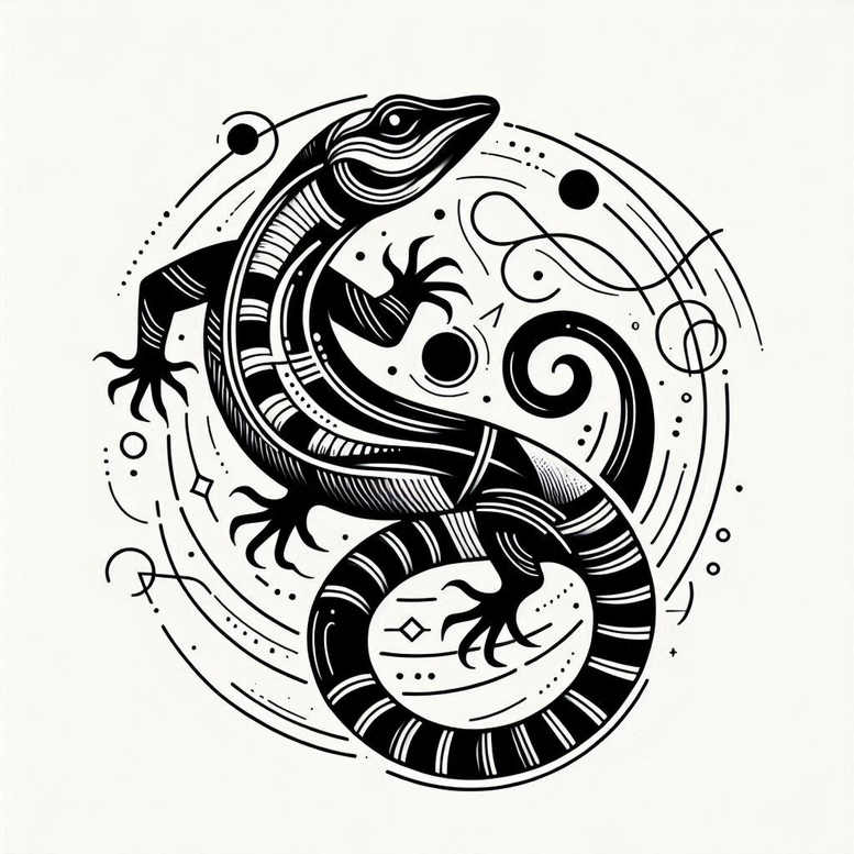unembellished – tattoo design ideas free ai generated – radiating-lines – for-spine – Gallery: minimalistic-inkby-ai