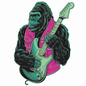 monkey-artistic-tattoo-surrealism-shimmering-forms-for-ribs – tattoo design ideas free ai generated – Gallery: monkeys-inkby-ai