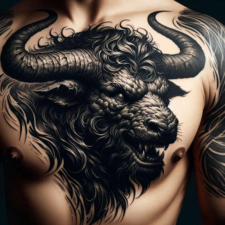 monster-symbol-of-fear – tattoo design ideas free ai generated – phantom – for-shin – Gallery: monsters-greece-inkby-ai