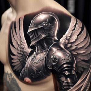 monster-with-fiery-breath – tattoo design ideas free ai generated – uncanny – for-arm – Gallery: monsters-greece-inkby-ai