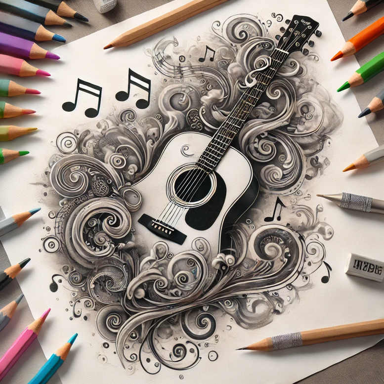 music tattoo design ideas crisp dainty for toe
