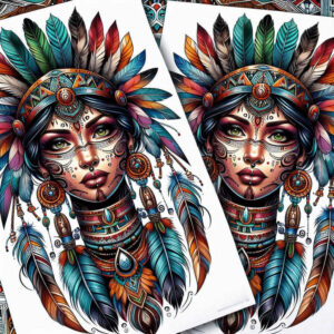 native-history-tattoo-surrealism-fantastical-for-side-torso – tattoo design ideas free ai generated – Gallery: native-american-women-inkby-ai