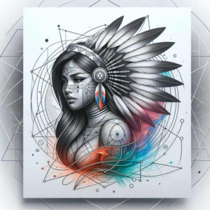 native-tribal-marks-tattoo-surrealism-metamorphosis-for-wrist – tattoo design ideas free ai generated – Gallery: native-american-women-inkby-ai