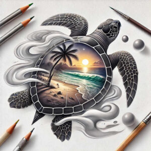 fire-tattoo – tattoo design ideas free ai generated – neotraditional-clean-fill – for-elbow – Gallery: nature-inkby-ai