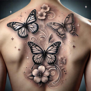 natural-scenery-tattoo – tattoo design ideas free ai generated – realism-photo-like-tattoo – for-calf – Gallery: nature-inkby-ai