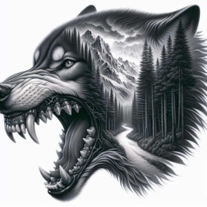 river-tattoo – tattoo design ideas free ai generated – neotraditional-ornamental – for-ribs – Gallery: nature-inkby-ai