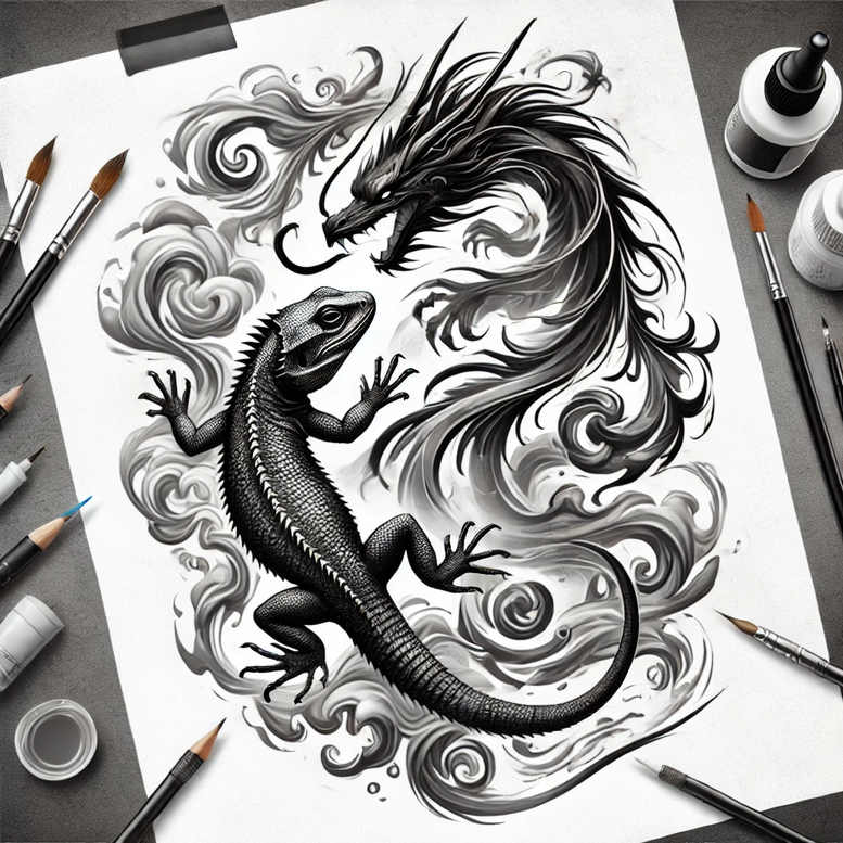 root-tattoo – tattoo design ideas free ai generated – surrealism-symbolic-motifs – for-nape – Gallery: nature-inkby-ai