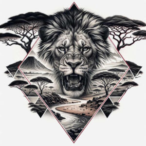 stone-tattoo – tattoo design ideas free ai generated – realism-optical-illusion – for-forearm – Gallery: nature-inkby-ai