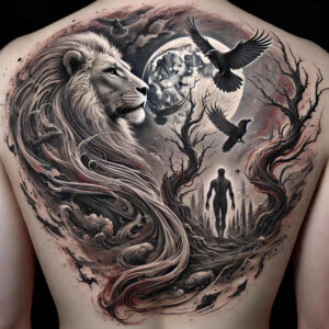 nature tattoo design ideas glowing life for arm