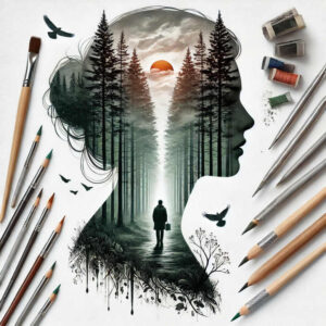 nature tattoo design ideas contoured forms natural motifs perseverance and power