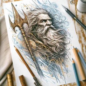god-of-wisdom-tattoo-sacrifice-neotraditional-dynamic-color – tattoo design ideas free ai generated – Gallery: odin-inkby-ai