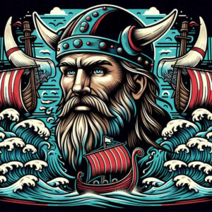 norse-mythology – tattoo design ideas free ai generated – surrealism-fluid-motion – for-lower-back – Gallery: odin-inkby-ai