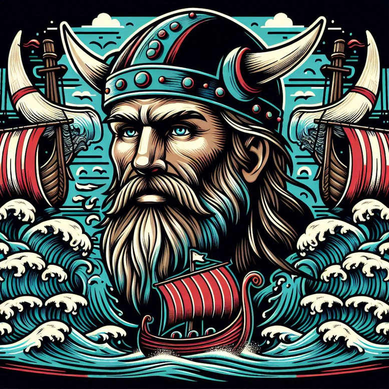 norse-mythology – tattoo design ideas free ai generated – surrealism-fluid-motion – for-lower-back – Gallery: odin-inkby-ai