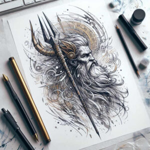 odin-symbol-tattoo-madness-realism-refined-highlights – tattoo design ideas free ai generated – Gallery: odin-inkby-ai