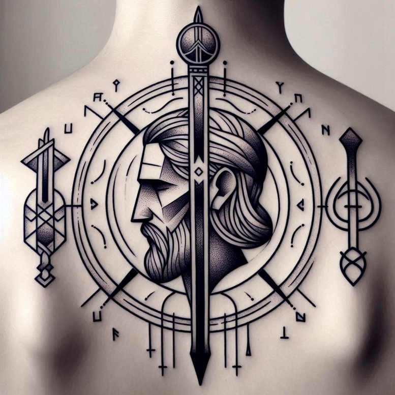 prophet-god-tattoo-mutant-neotraditional-layered-fill – tattoo design ideas free ai generated – Gallery: odin-inkby-ai