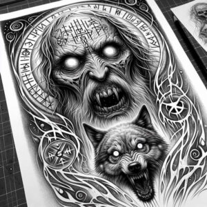 odin tattoo design ideas layered inks legendary for ribs