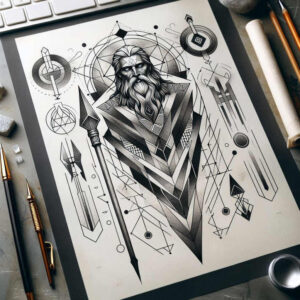 asgard-ruler-tattoo-cobweb-neotraditional-enhanced-shading – tattoo design ideas free ai generated – Gallery: odin-inkby-ai