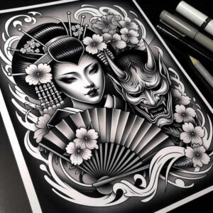classic-symbols – tattoo design ideas free ai generated – discreet – for-hip – Gallery: old-school-neo-traditional-inkby-ai