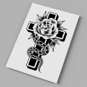 neotraditional-arm-tattoo – tattoo design ideas free ai generated – punctual – for-upper-chest – Gallery: old-school-neo-traditional-inkby-ai