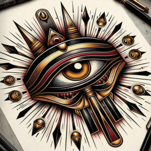 neotraditional-details – tattoo design ideas free ai generated – pure-design – for-forearm – Gallery: old-school-neo-traditional-inkby-ai