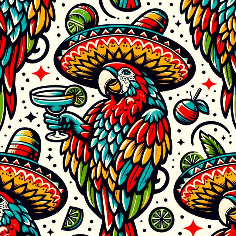 neotraditional-fauna – tattoo design ideas free ai generated – tiny-tattoo – for-collarbone – Gallery: old-school-neo-traditional-inkby-ai