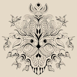 neotraditional-fine-line – tattoo design ideas free ai generated – pure-shape – for-thigh – Gallery: old-school-neo-traditional-inkby-ai