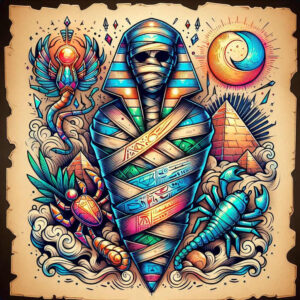 neotraditional-modern – tattoo design ideas free ai generated – subtle-motif – for-arm – Gallery: old-school-neo-traditional-inkby-ai