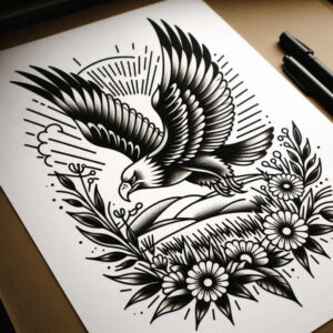 neotraditional-ornaments – tattoo design ideas free ai generated – little-tattoo – for-wrist-side – Gallery: old-school-neo-traditional-inkby-ai