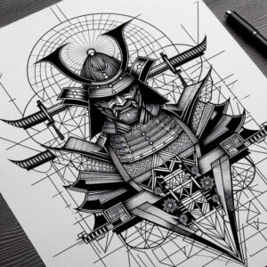 neotraditional-patterns – tattoo design ideas free ai generated – no-background – for-back – Gallery: old-school-neo-traditional-inkby-ai