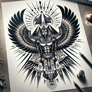 neotraditional-patterns – tattoo design ideas free ai generated – sparse – for-neck – Gallery: old-school-neo-traditional-inkby-ai