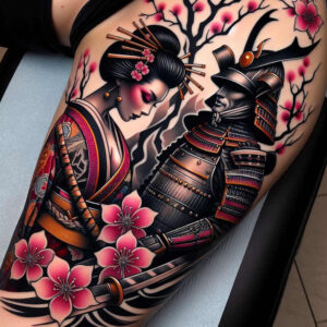 neotraditional-realistic – tattoo design ideas free ai generated – concise – for-wrist – Gallery: old-school-neo-traditional-inkby-ai