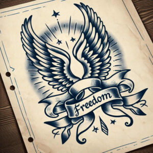 neotraditional-tattoo – tattoo design ideas free ai generated – bare – for-forearm – Gallery: old-school-neo-traditional-inkby-ai