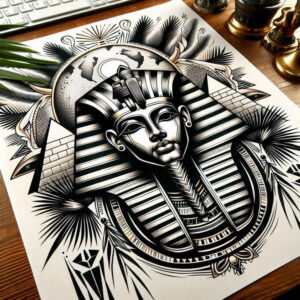 neotraditional-vibes – tattoo design ideas free ai generated – gentle-angle – for-ribs – Gallery: old-school-neo-traditional-inkby-ai