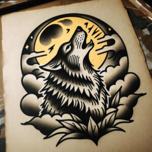 neotraditional-with-details – tattoo design ideas free ai generated – micro-design – for-sternum – Gallery: old-school-neo-traditional-inkby-ai
