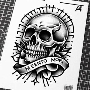 old-school-animals – tattoo design ideas free ai generated – thin-script – for-full-back – Gallery: old-school-neo-traditional-inkby-ai