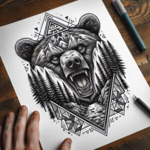 old-school-classic – tattoo design ideas free ai generated – point-minimal – for-heel – Gallery: old-school-neo-traditional-inkby-ai
