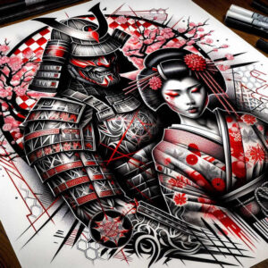 old-school-hand-tattoo – tattoo design ideas free ai generated – point-minimal – for-upper-shoulder – Gallery: old-school-neo-traditional-inkby-ai