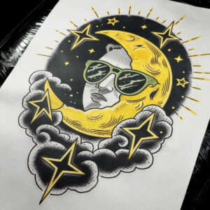 old-school – tattoo design ideas free ai generated – minimalist-script – for-arm – Gallery: old-school-neo-traditional-inkby-ai