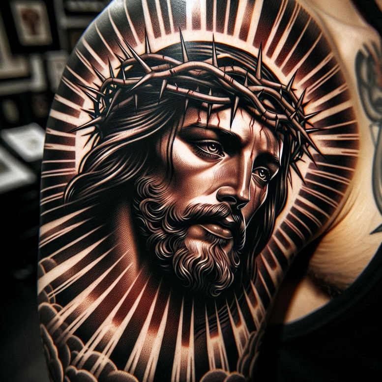 old-school-motifs – tattoo design ideas free ai generated – quiet-art – for-toe – Gallery: old-school-neo-traditional-inkby-ai