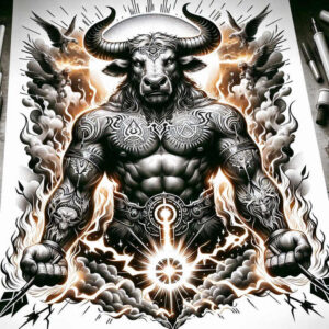 retro-tattoo – tattoo design ideas free ai generated – unadorned – for-side – Gallery: old-school-neo-traditional-inkby-ai