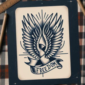 old-school-neo-traditional tattoo design ideas saturated classic themes determination and power
